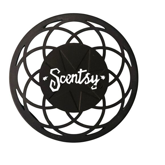 Retired Scentsy “God Bless the USA” Full Size Warmer with Trivet Accessory - Picture 10 of 12